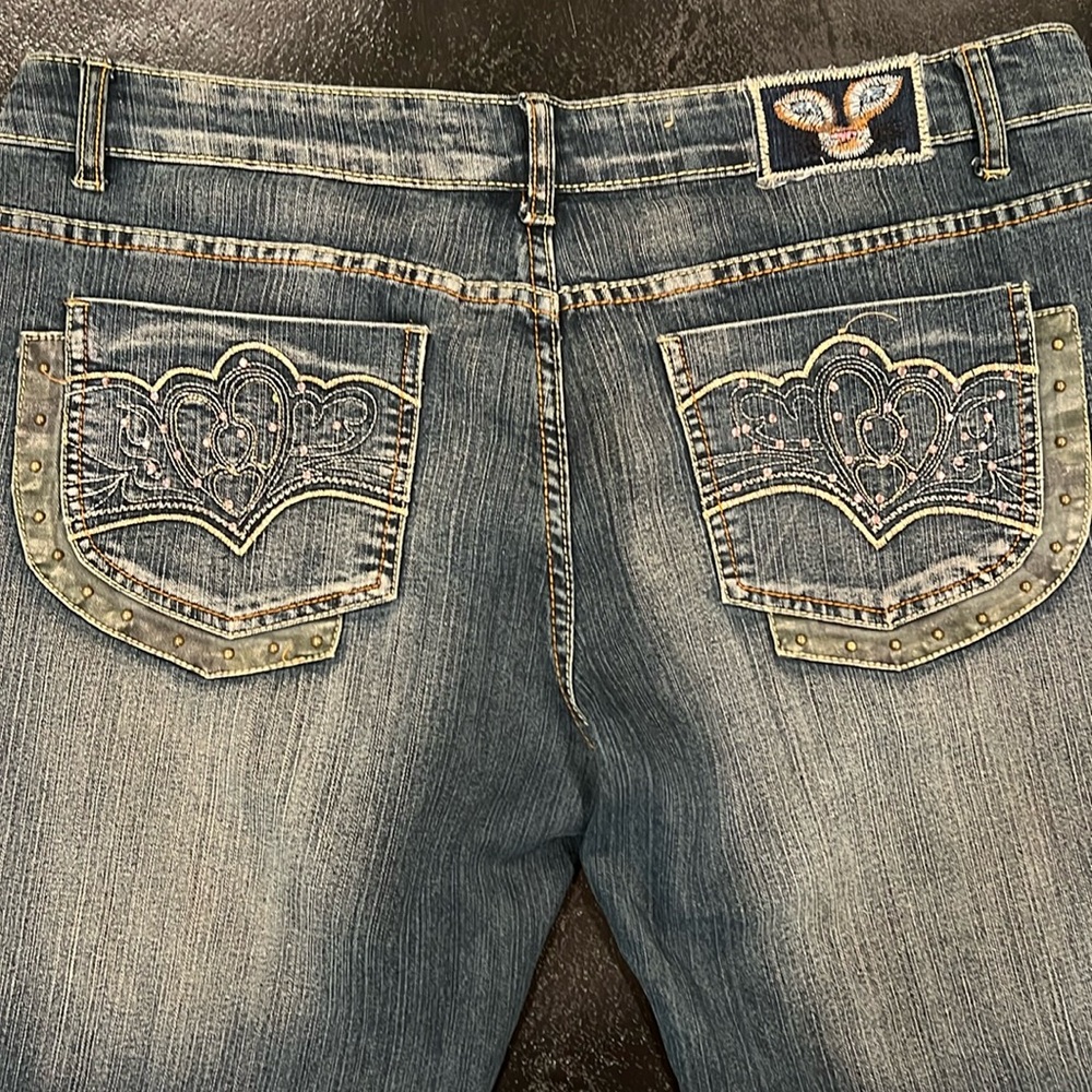 Kitty Jeans Mid Rise Jeans Size 38